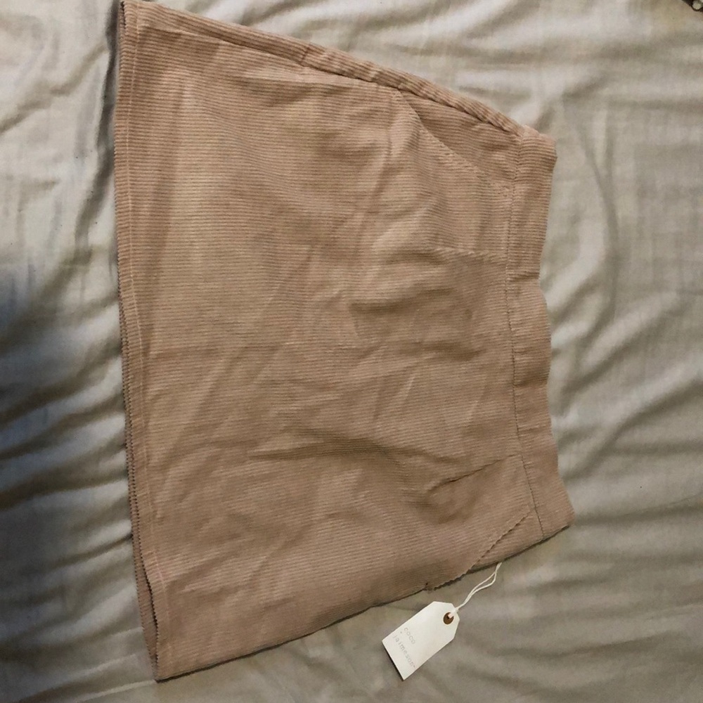 Tan skirt